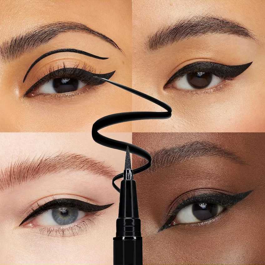 1/2Pcs Black Eyeliner Pencils-Smudge-Proof Waterproof Long-Lasting Beginner-Friendly Smooth High Pigmented Punk Eye Makeup H260328