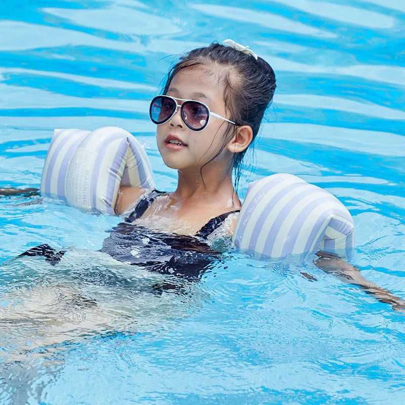 1 Pair Swimming Arm Floaties Cartoon Printing Inflatable Swim Arm Bands Floater Sleeves for Children Adults YYQ01 Z260328