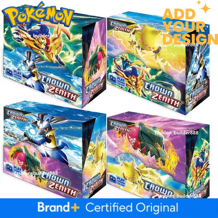 Pokemon Box Crown Zenith 360pc/1box Pokemon Blind Box Pokemon Booster Box