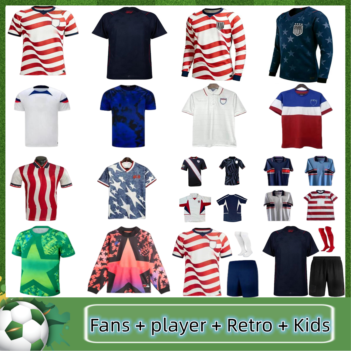 26 27 world cup United States soccer Jersey PULISIC MCKENNIE ALTIDORE MORGAN NAEHER AARONSON Adams America 2026 2027 USAs Camisetas Football Shirt USMNT men kids kit