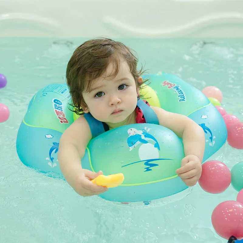 Inflatable Baby Swimming Ring Armpit Floating Kid Swimming Pool Accessories Circle Bathing Inflatable Toddler Rings Water Toys Z260328