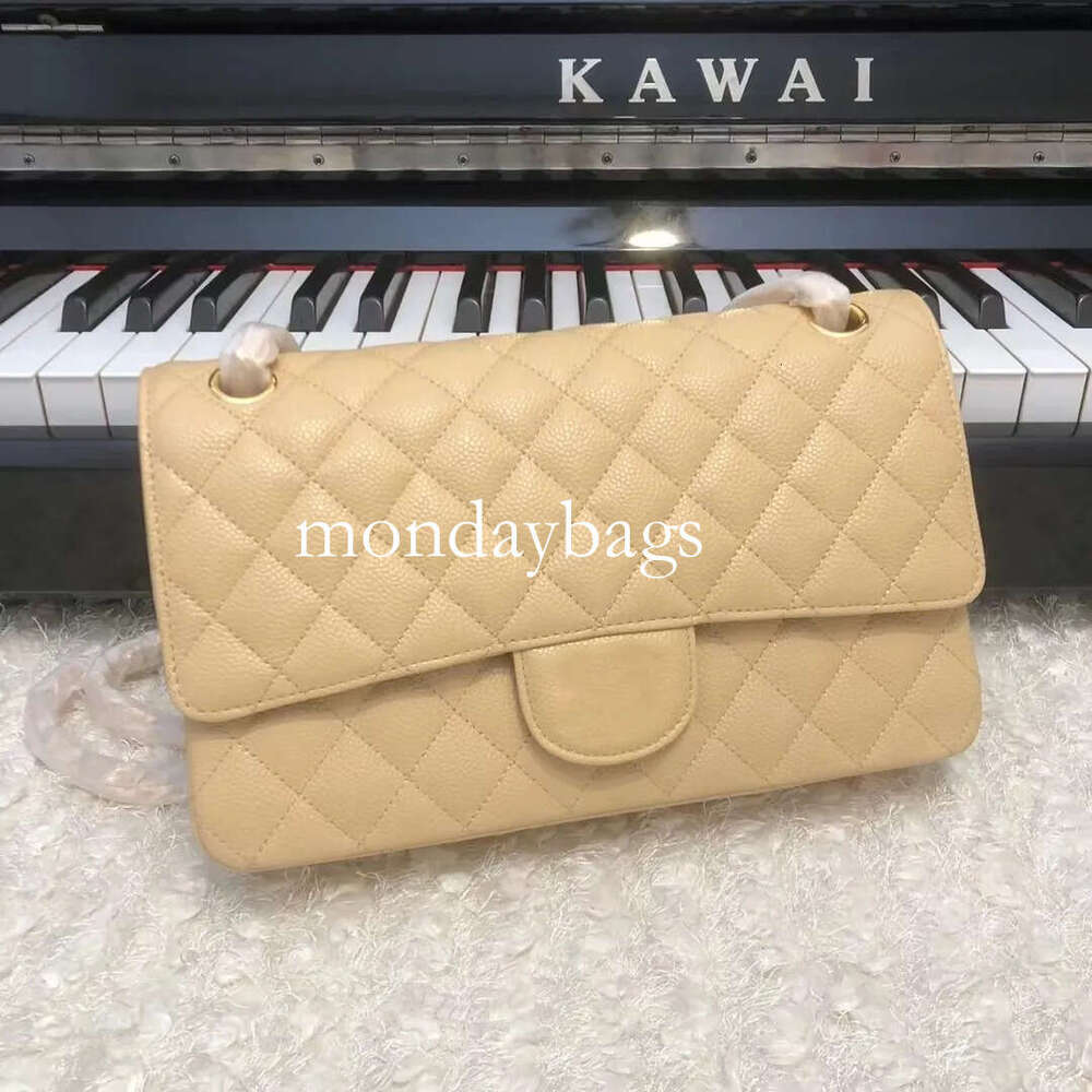 10a designer bag luxury bag sac Imported ball pattern 25cm CF new color inner lining full customization version all copper hardware leather delicate soft crossbody