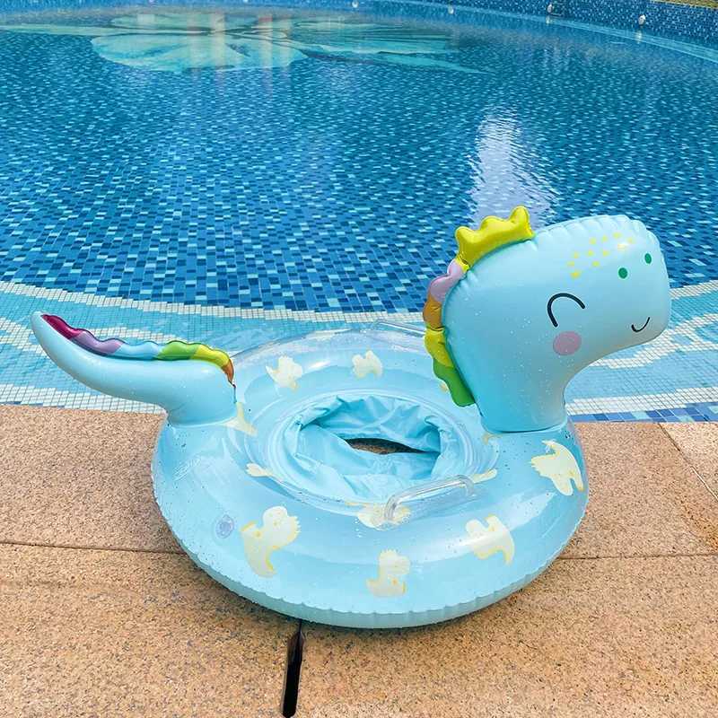 Dinosaur Swim Pool Float Inflatable Swim Tube For Summer Water Beach Swimming Seat Ring Swim Ring Float Z260328