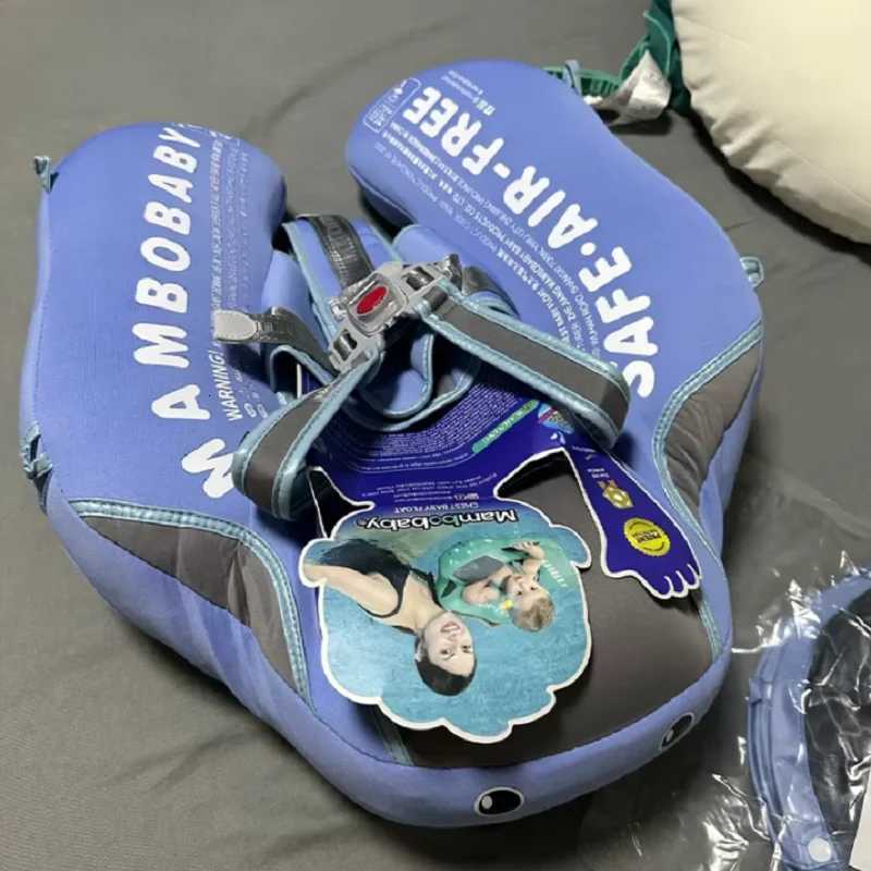 Mambobaby Baby Waist Floating Lying Swimming Ring Pool Toy Swimming Trainer Solid Non-Inflatable Newborn Baby Swim Z260328