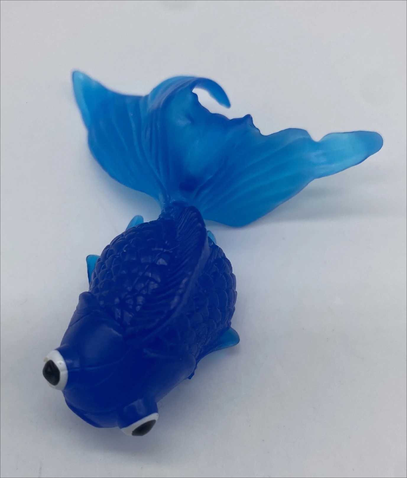 Childrens Bathtub Swimming Floating Simulation Goldfish Model Soft Rubber Marine Life Water Puzzle Parent-Chil Toy Gift Z260328