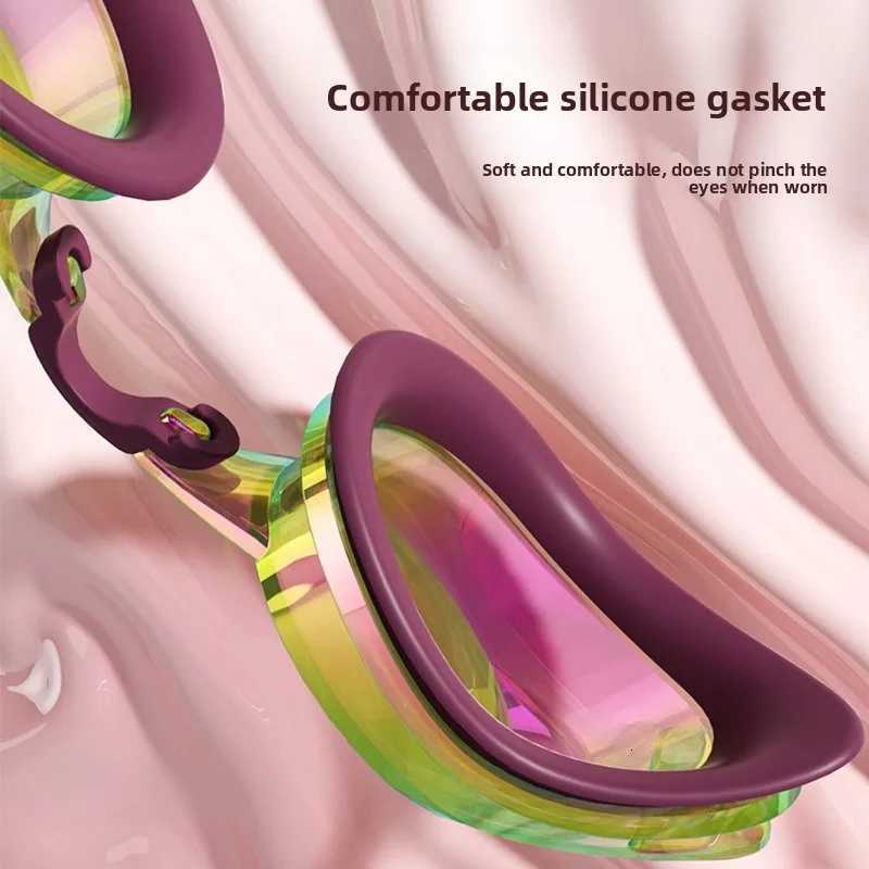 Swimming goggles high-definition waterproof anti-fog professional racing training swimming glasses Z260328