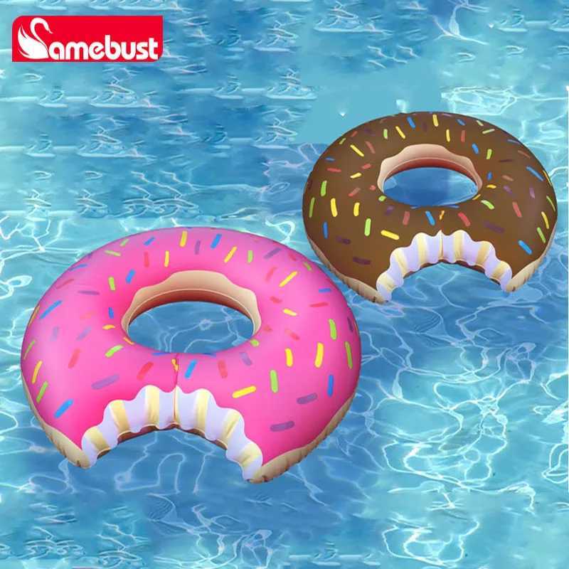 Camebust Inflatable Floating Swimming Pool float Donut Swim ring Pool Mat Floats Tube Water Lounge 40in Z260328