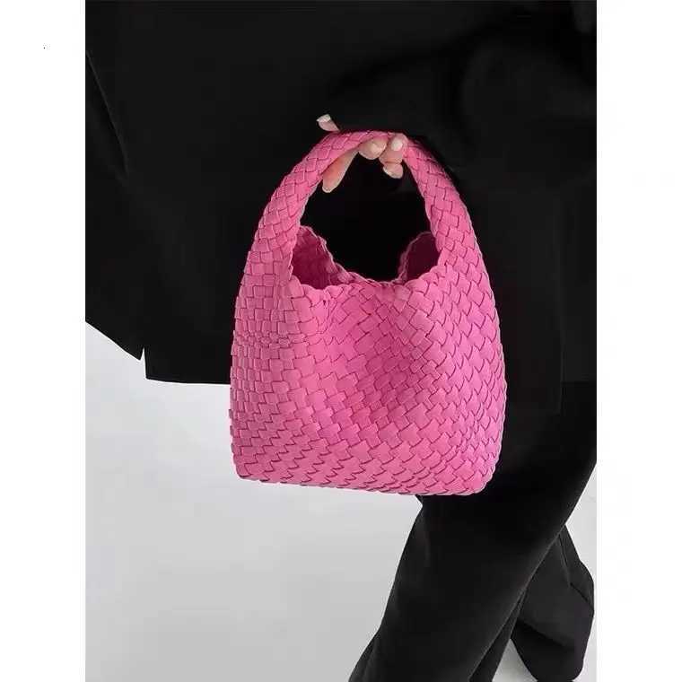 Large Capacity Woven Nylon Mother-Daughter Handbag Women New Style Tote Bag Chain Crossbody Bag Fashionable Womens Purse C260327