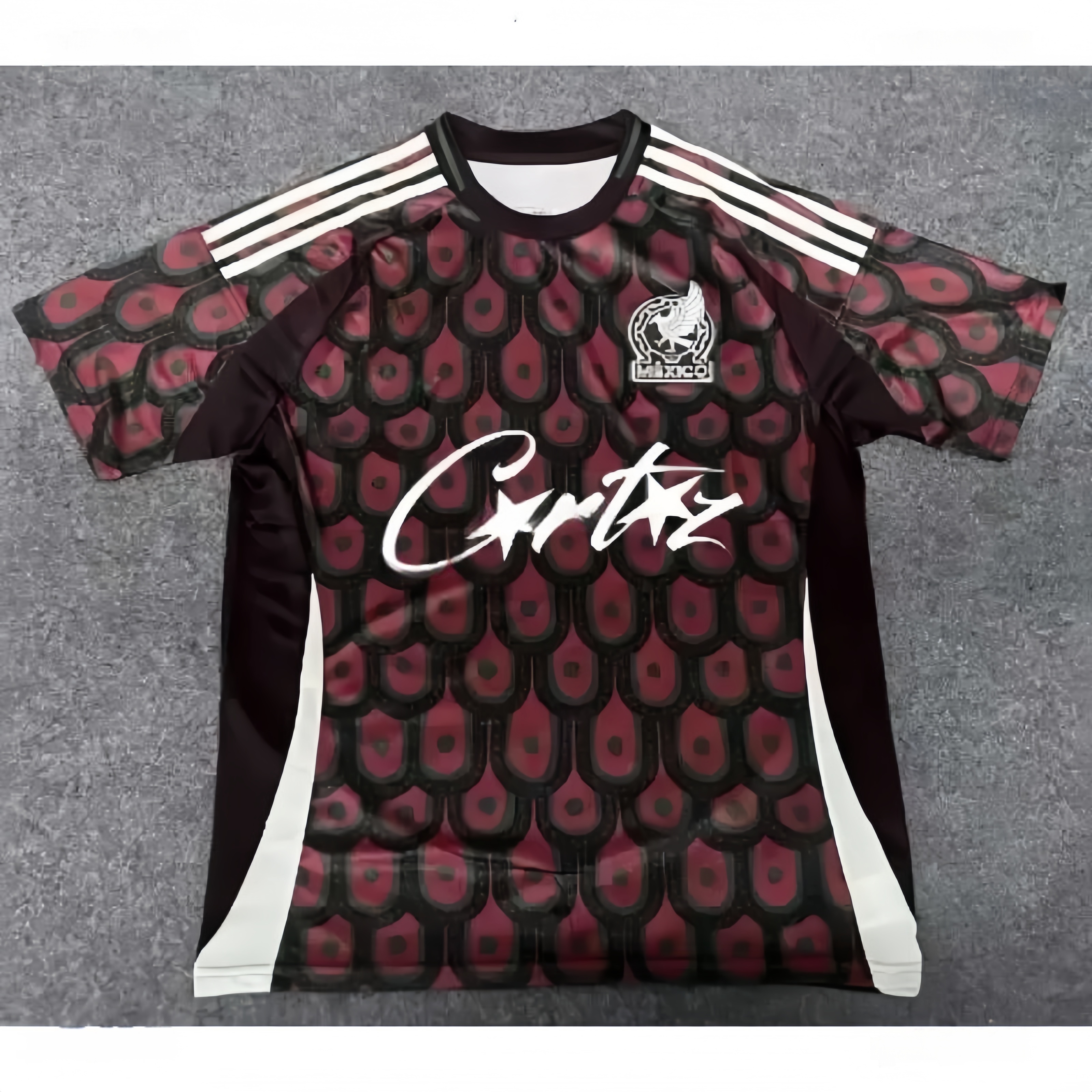 corteilys T Shirt 2065 Trendy Demon Island Short Sleeve Football Jerseys Printed Personalized Group Germany France Portugal Sports Wear designer high quality qwe
