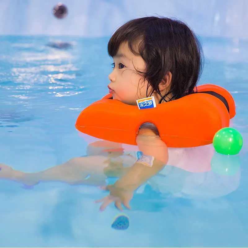 Adjustable Children Foam Arm Ring Swimming Shoulder Ring Pool Toys Baby Neck Tube Float Circle Swim Learner for 1 -6 Years Old Z260328