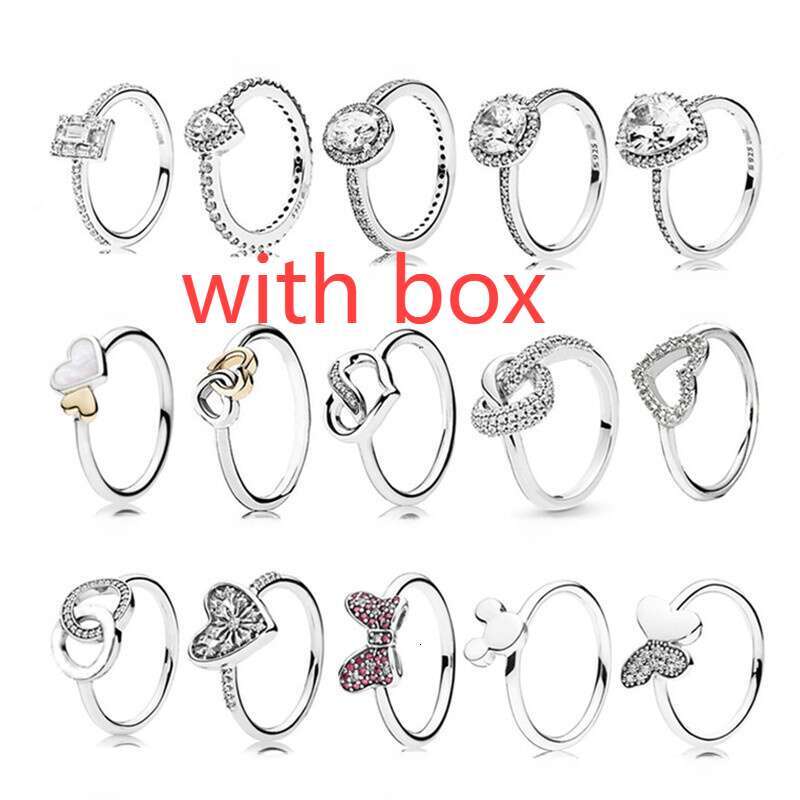 Designer Ring S925 Silver Rings for Women's Ring Full Diamond Love Couple Ring Bow Ring Women's Wedding Ring Designer Jewelry
