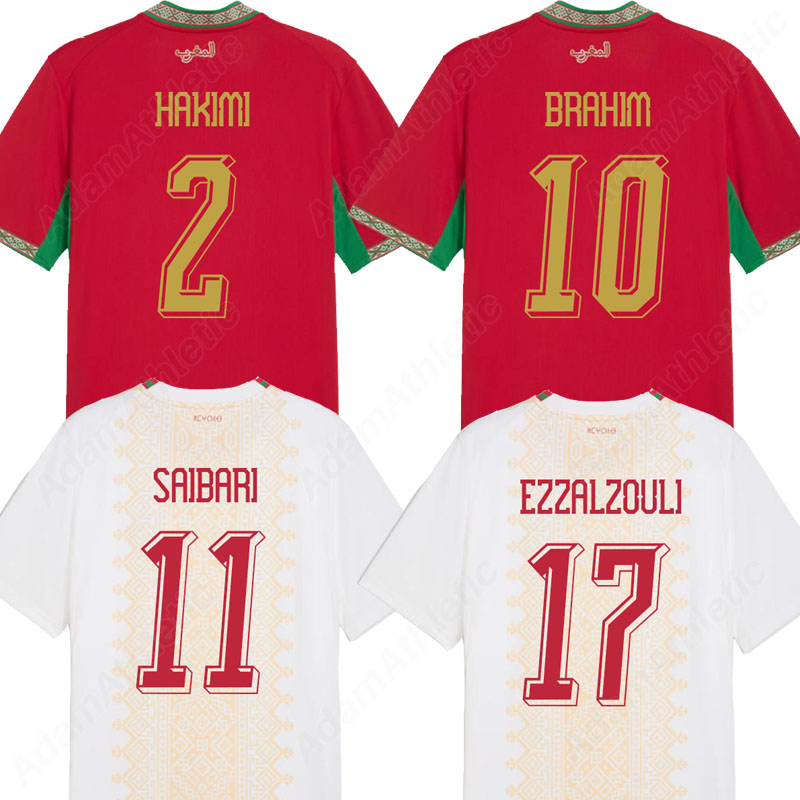 Morocco jerseys 2026 world cup HAKIMI Morocco football shirts 26 27 BRAHIM EL KHANNOUSS AMRABAT soccer jersey national team