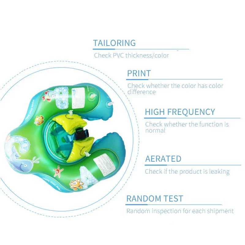 Swim Ring for Baby New Childrens Party Circle Cartoon Inflatable Swimming Ring Kids Swimming Pool Bathing Inflatable Lifebuoy Z260328