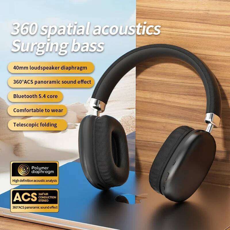 2025 NEW Air Max Earphone Over ear Wireless Headset stereo surround gaming Headphone For Iphone Phone 26L0328