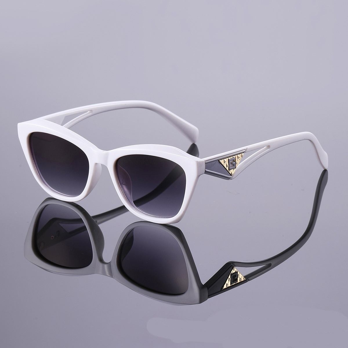 Luxury Brand Designer Sunglasses Blue Light Blocking Glasses, New Fashion Sunglasses For Men, Trendy Retro Square Frame Women's Sunglasses, Trave