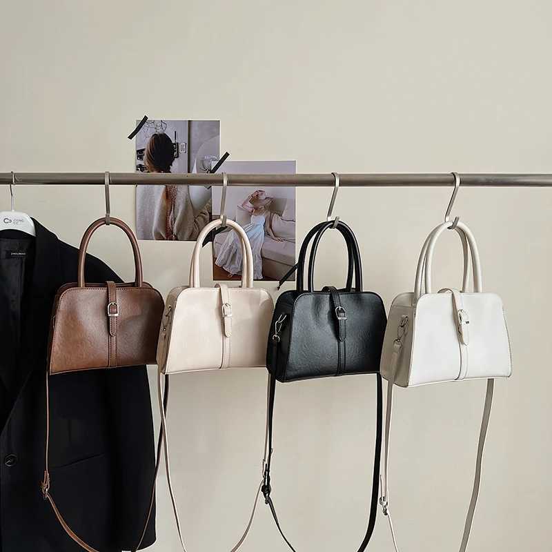 MOODS Classic Small Round Top-handle Bags For Women PU Leather Solid Color Large Capacity Shopping Shoulder Cross Body Bag 2026 C260327