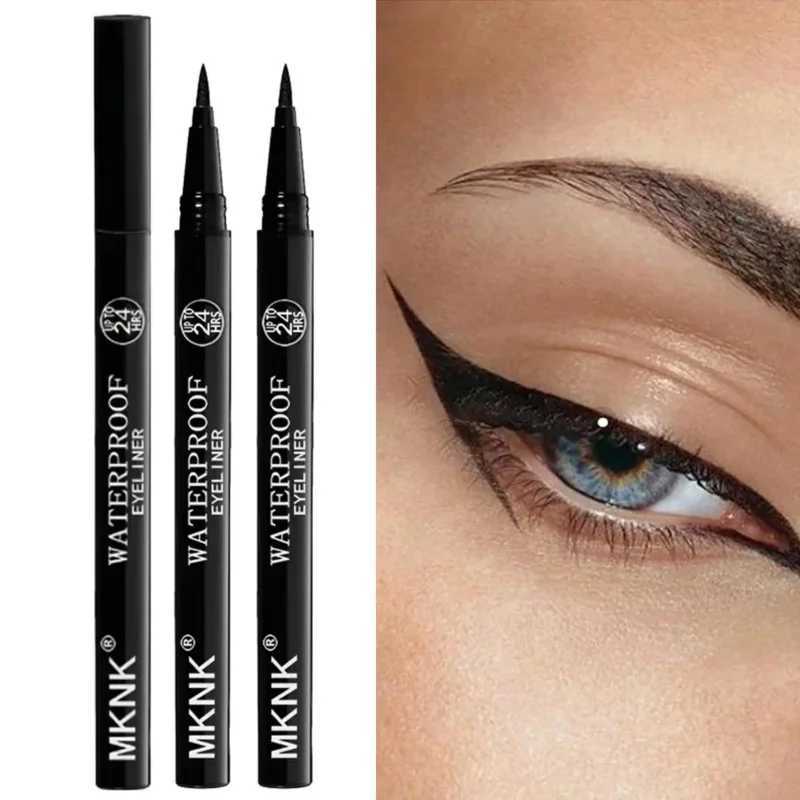 3Pcs Waterproof Sweat-Proof Black Eyeliner Pencil Combined Lasting Smudge-Proof Bold Eye Makeup Easy Glide Formula for Perfe H260328