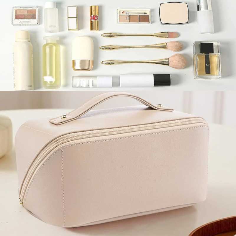 Makeup Organizer Female Toiletry Kit Bag Make Up Case Storage Pouch Luxury Lady Box Cosmetic Bag Organizer Bag for Travel Zip D260328