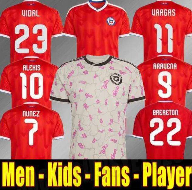 chile 2025 2026 2027 soccer jerseys 26 27 camiseta chilena ALEXIS VIDAL SUAZO NUNEZ CEPEDA brereton ARAVENA diaz National team 25 26 football men kids shirt Home away