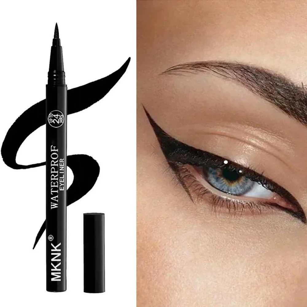 1Pc Black Fine Long Lasting Liquid Eyeliner Water Pen Waterproof Quick-drying No Fading Eye Liner Beginner Friendly Eye Makeup H260328