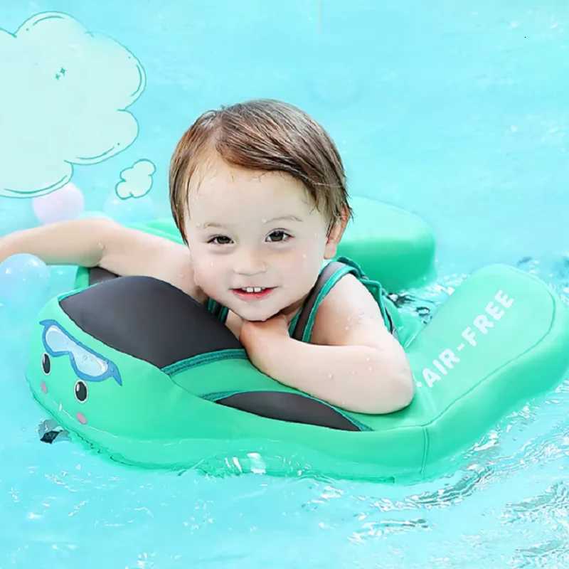 Mambobaby Baby Waist Floating Lying Swimming Ring Pool Toy Swimming Trainer Solid Non-Inflatable Newborn Baby Swim Z260328