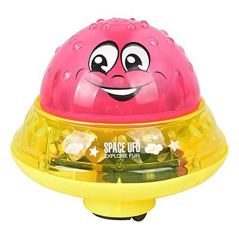 Baby Bath Toys Electric Inductive Water Spray Ball with Light Bathroom Bathtub Swimming Toys for Toddler Infant Children Z260328