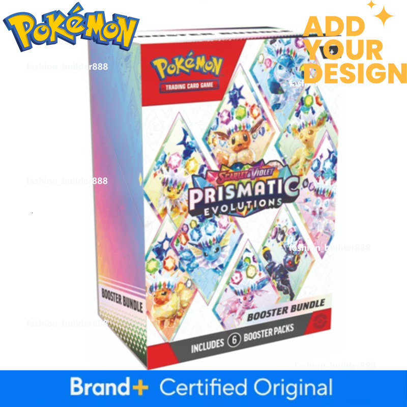 Prismatic Evolution Scarlet Violet Blind box Booster Box 72/360 1box Pokemon boxed Cards