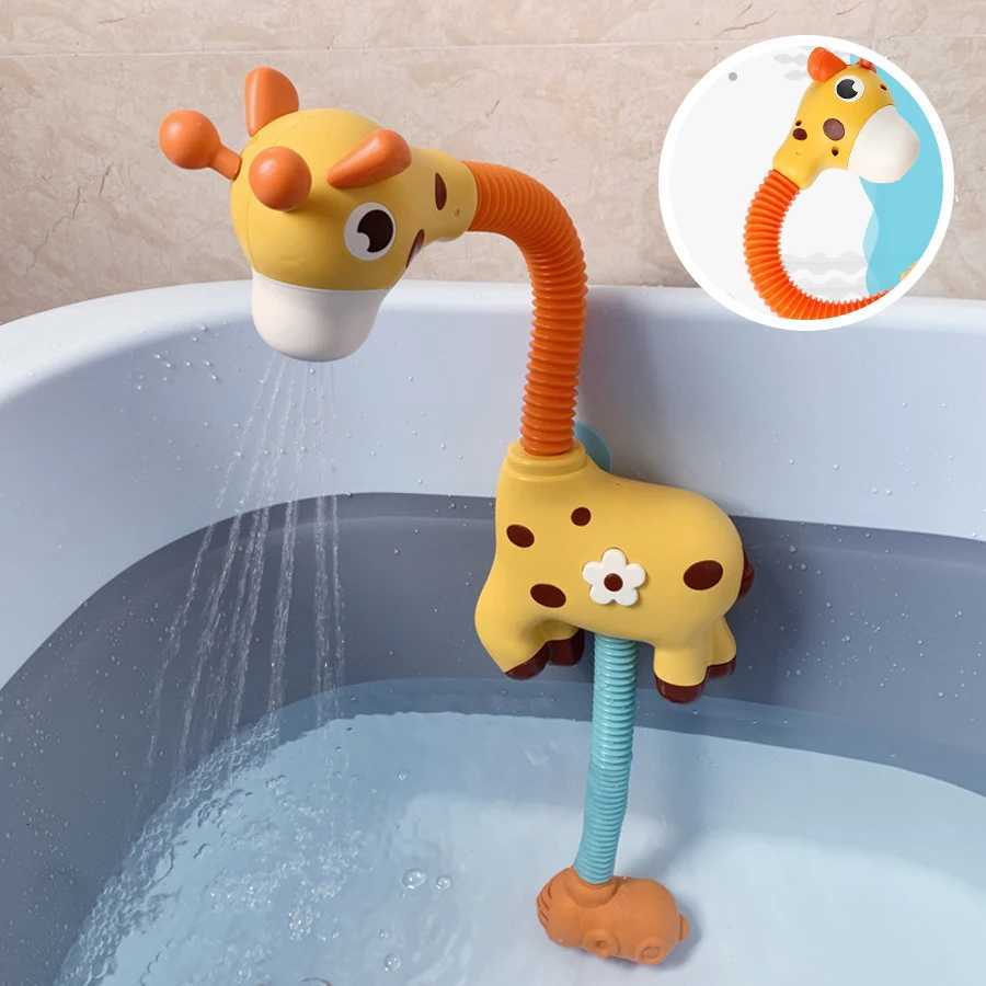 Deer Sprinkler Shower Giraffe Scalable 360 degree Rotating Childrens Shower and Water Playing Toy Z260328