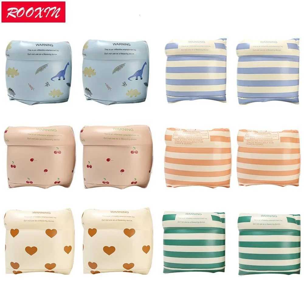 Rooxin Baby Swimming Ring Pool Floats for Adult Child Swim Tube Water Play Equipment Inflatable Buoys Swimming Armbands Z260328