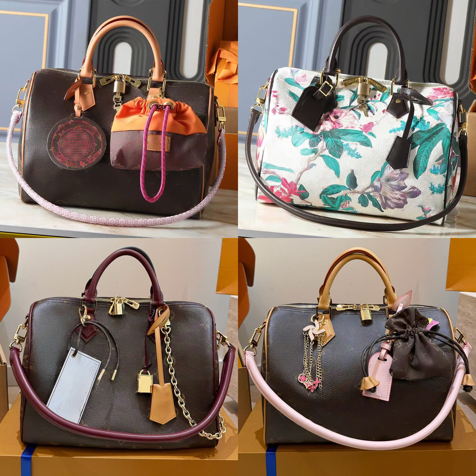 Designe Luxury SP Soft 30 Dark Bag Boston Bag Totes Handbag Shoulder Bag Crossbody TOP Mirror Quality M12243 M11945 N87212 M12803 M15108 M15107 M15102