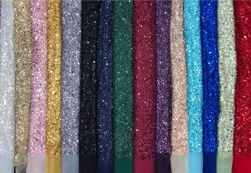 Glitter Champagne Sequined Mermaid Evening Dresses Sexy Halter Neck Shiny Sequins Prom Dress Vestidos De Noche Floor-Length Formal Party Gowns M27