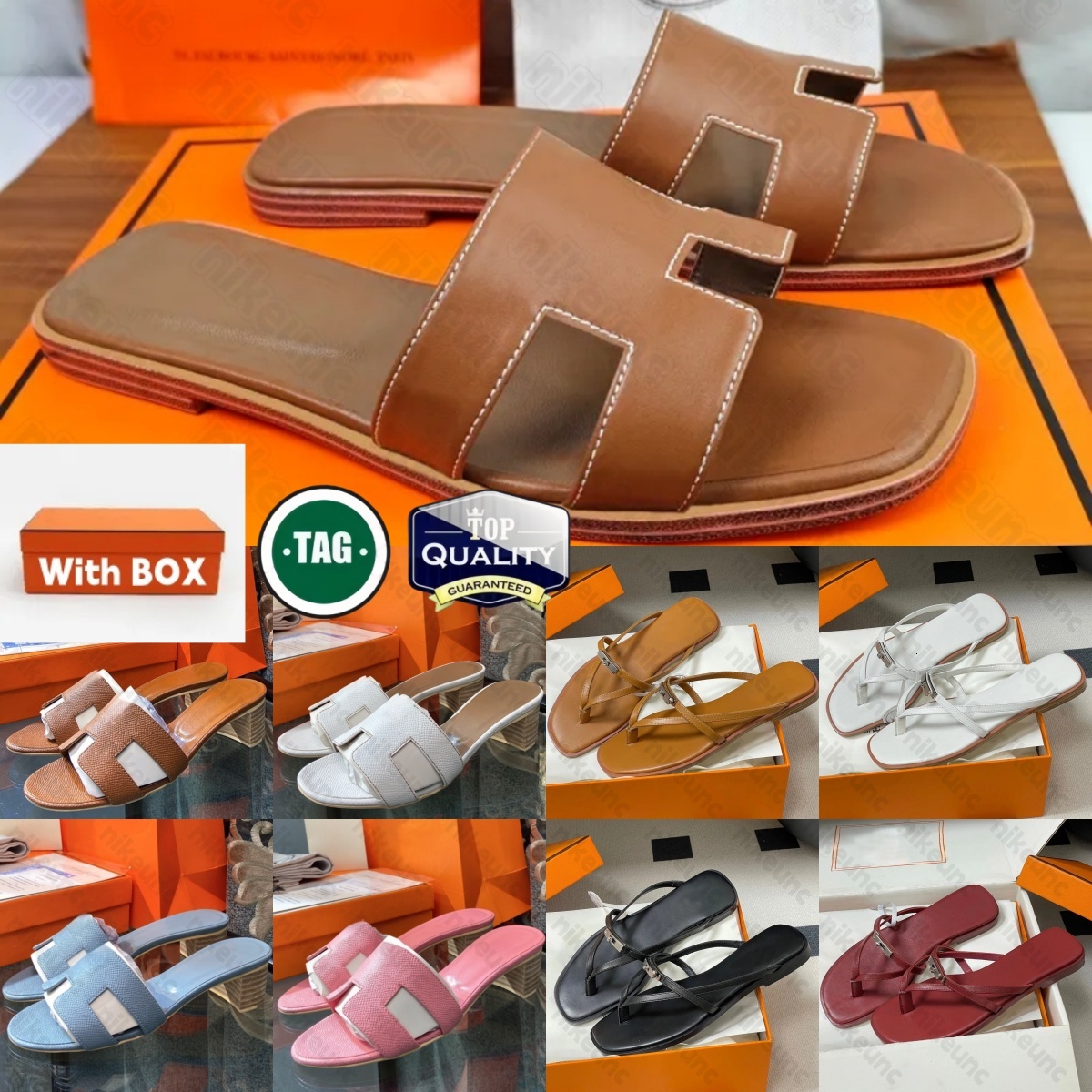New Designer Women Sandals Fashion Luxury Slide Letter Slide Rubber Leather Flat Shoes Summer Beach Bath Slippers Brown Retro Sandals sandals famous designer shoe