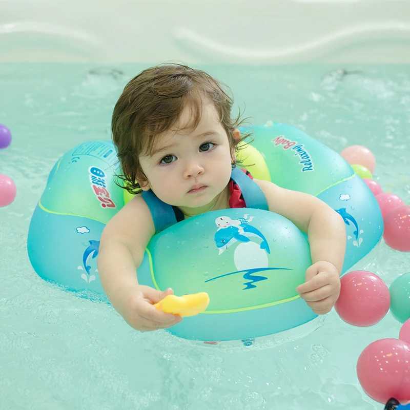 Baby Swimming Ring Inflatable Armpit Float Beach Kid Swimming Pool Accessories Circle Bathing Inflatable Toddler Rings Water Toy Z260328