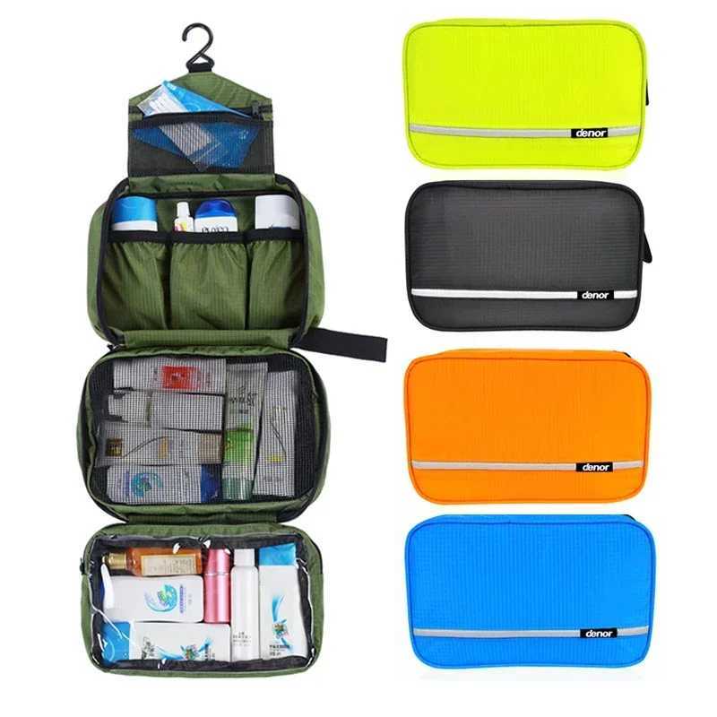 Hanging Mens Toiletry Bag Large Waterproof Cosmetic Bags Travel Organizer Lady Toiletries Makeup Toilet Foldable Bathroom Kit D260328