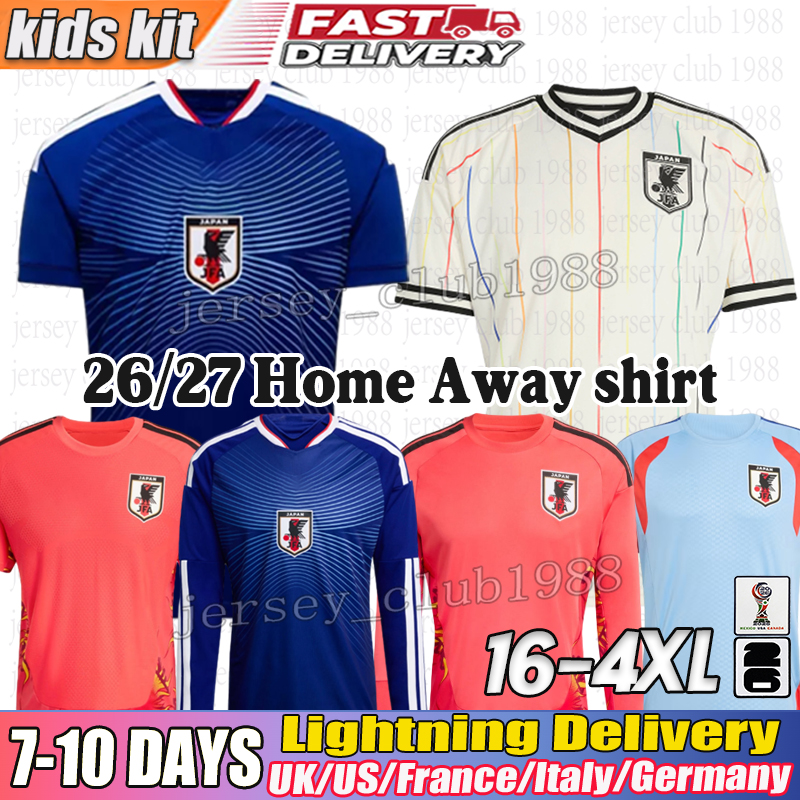 japan jersey 2026 KUBO MITOMA Soccer Jersey ITO SUGAWARA soccer jersey DOAN DAIZEN TANIGUCHI MINAMINO kid kit japan football shirt 3xL 4XL japan world cup 2026