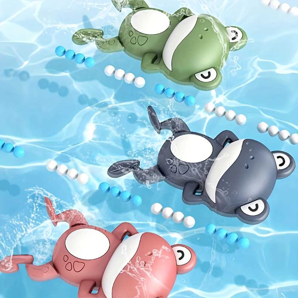 Frog Bath Toy - Non-toxic Plastic Suitable for Water Games Ideal ShowerSwimming Pool Game Partner Gift for Summer Holiday Z260328