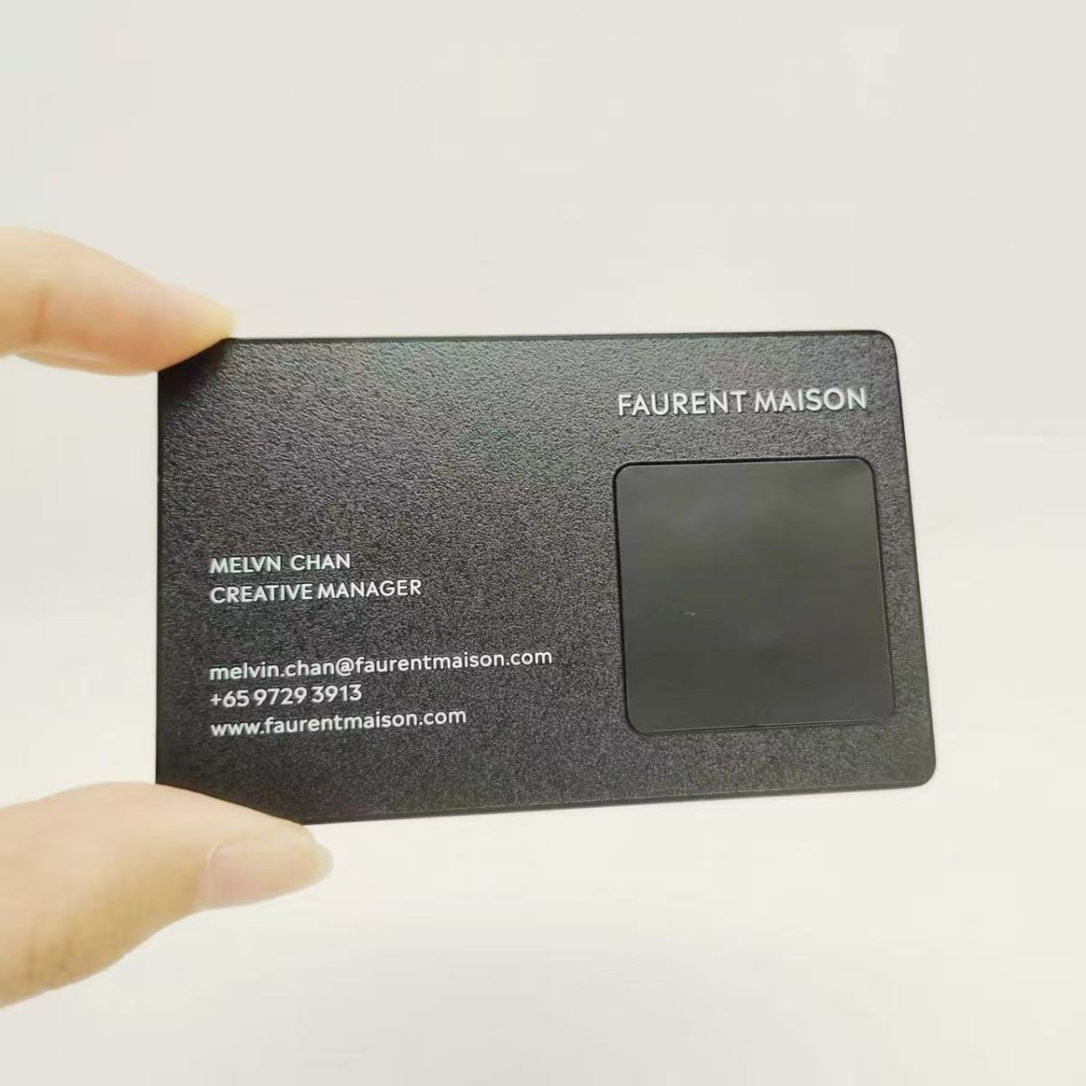NFC intelligent identity card tap to transmit information instantly custom eco-friendly digital business card