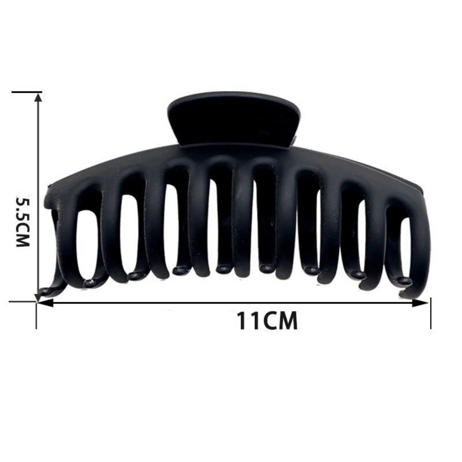 1PC Large Hair Claw Clips 4 -Piece Tortoise and Transparent Styles Fashionable Hair Accessories Ideal for Daily Casual Loo H260328