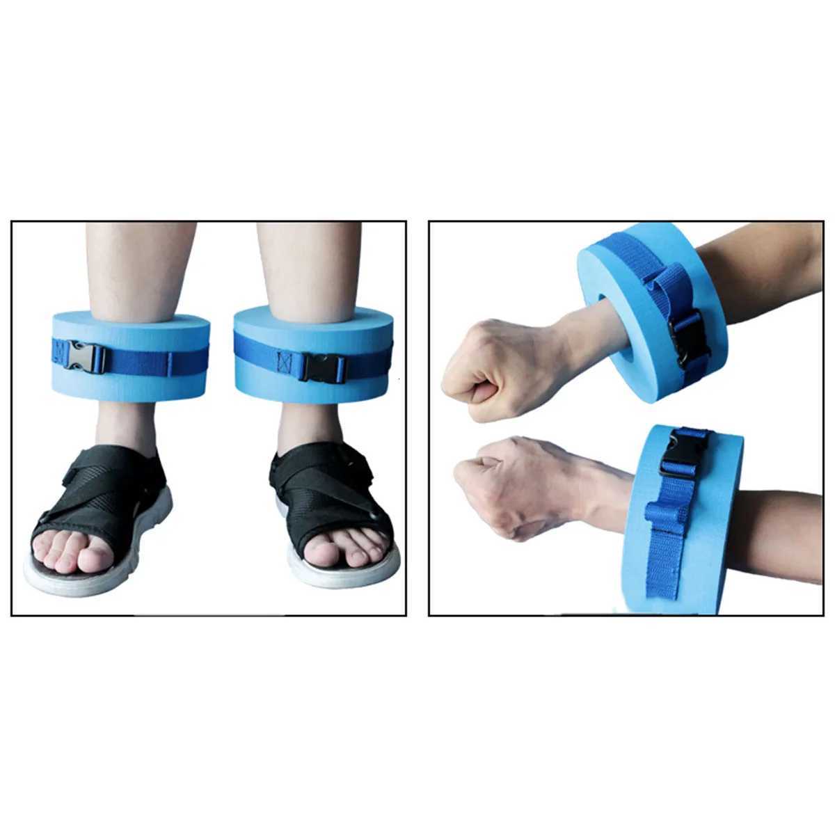2pcs Foam Swimming Floating Rings Solid Color Ankles Arms Floats With Quick Release Buckle Swim Training Equipment Z260328