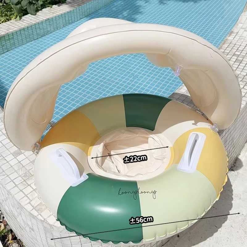 Baby Swim Ring Inflatable Toy Swimming Ring Floating Seat Swimming Circle Water Play Equipment Summer Beach Pool Party for Kids Z260328