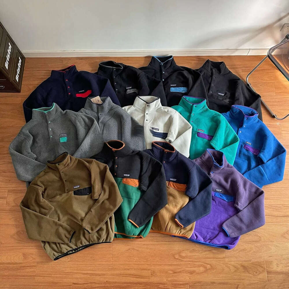 Patas Designer Outdoor Fleece Jacket Sweatshirts Designer Coat Unisex Shearling Fleece Relaxed Fit Fall Thickened Fleece High-Quality Pullover Hoodie Jacket 698
