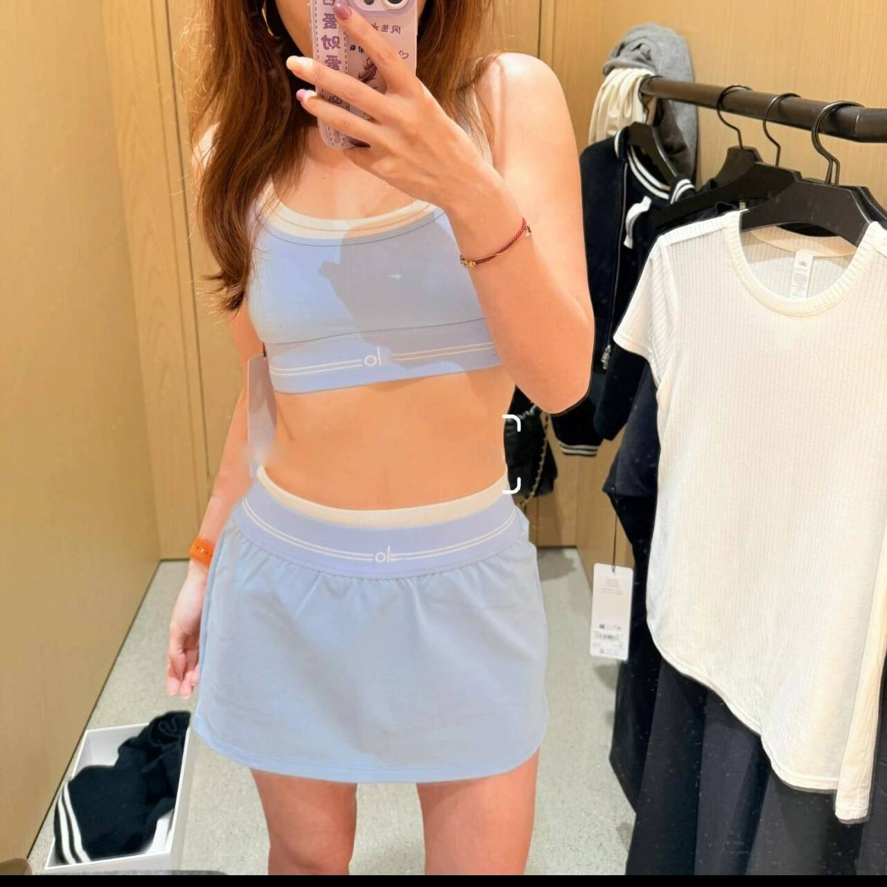 2026 new Aloismnesly Shorts Fashion High Waist Hip Bra+Legging Tummy Tights Breathable Yoga Fiess Running Aloismnely Women Clothes Bra Set S