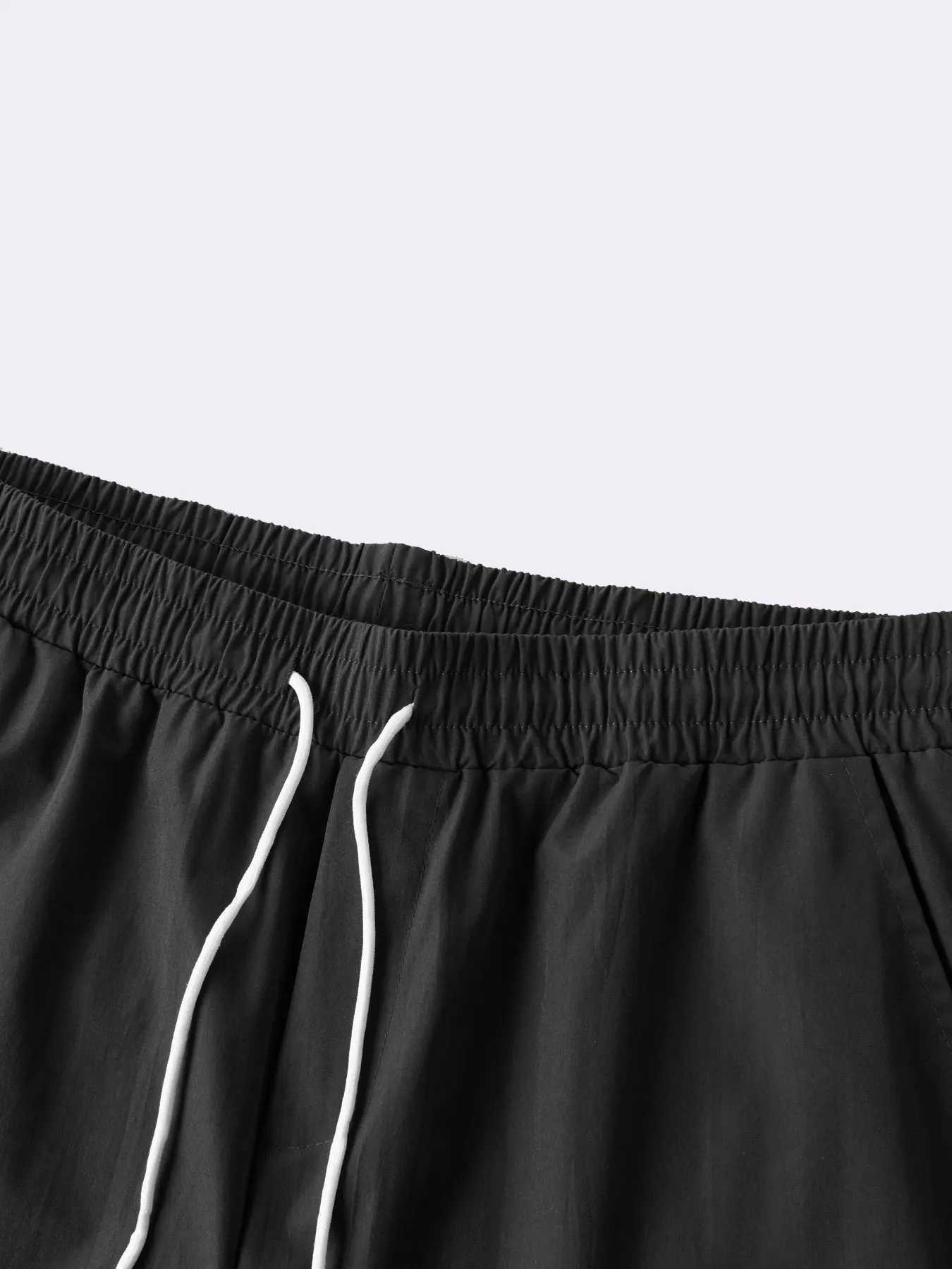 Mens Spring and Autumn MultiPocketC argoP antsw ithE lasticW aistbanda ndD rawstringA djustmentS olidC olorM ultiPocketLo ngPa ntsSu itablefo M260328