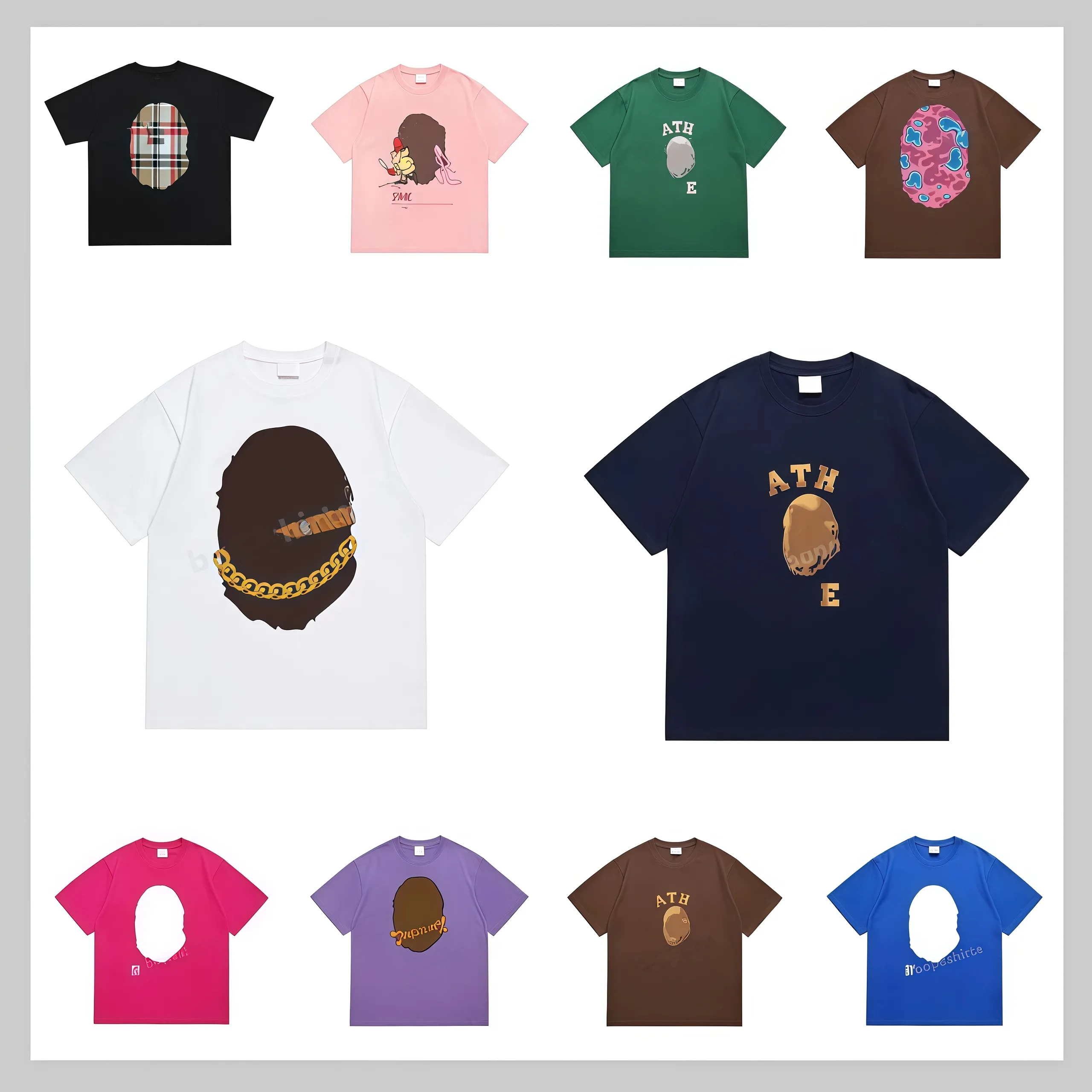 designer t shirt bpshirts graphic tee shirt For Mens shirt Summer Classic Pattern Decoration Fashion womens Short Sleeve shashirts Sweatshirt Tops Designer Shorts