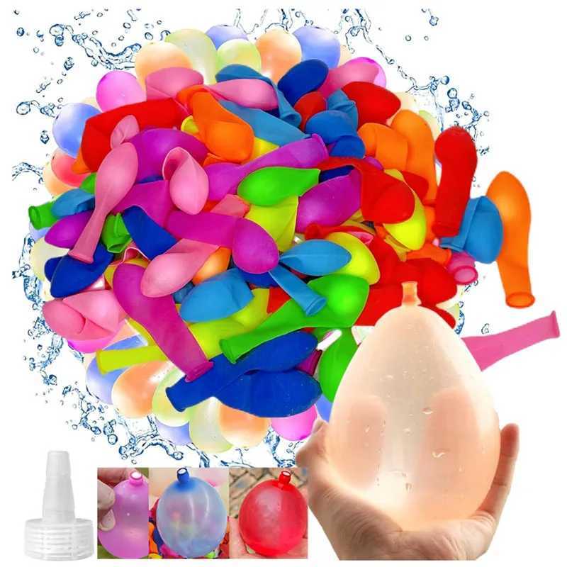 Colorful Water Biodegradable Balloons Easy Fill Water BalloonWater Balls Summer Fun Outdoor Party Fighter Toy For Children Z260328
