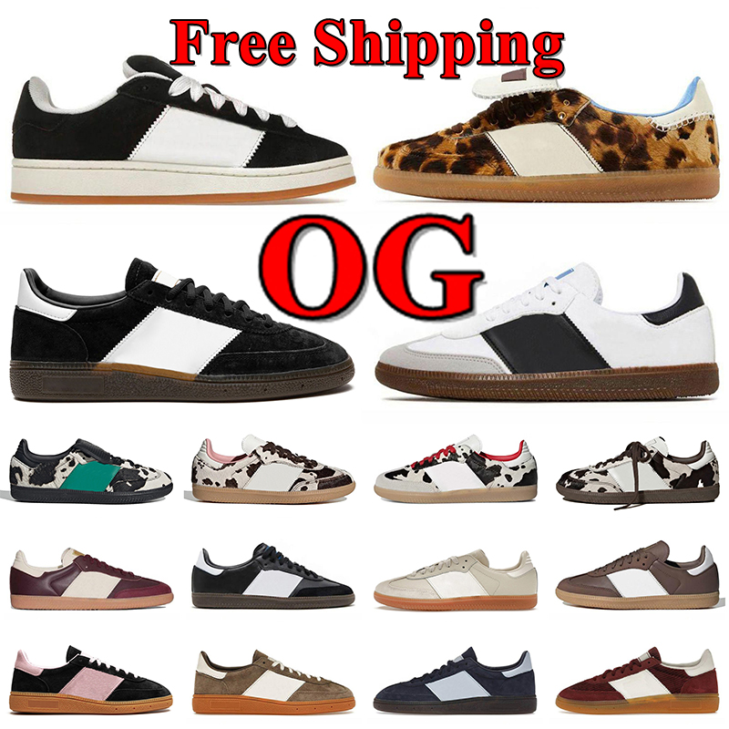 Designer Shoes Man Woman Leopard Vegan OG Sneakers White Core Black Gum Navy Cardboard Sier platform Pony Sand Strata Sporty and rich Trainers