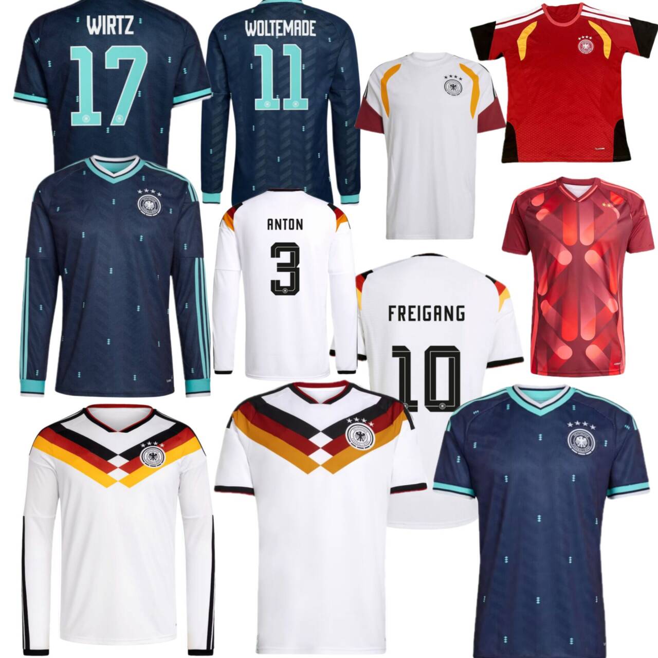 National germanyS 2024 2025 2026 football men women kids shirt FULLKRUG MULLER KIMMICH GANBRY HAVERTZ WIRTZ MUSIALA SANE UNDAV KROOS Player Fans Soccer Jerseys