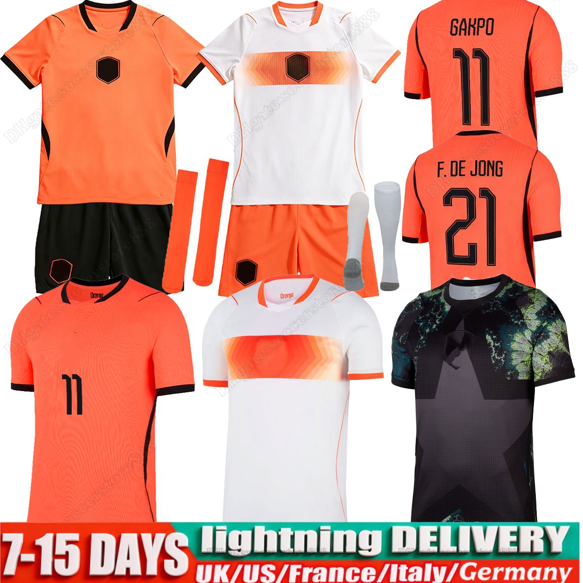 2026 2027 NetHErlANds Soccer Holland Jersey S-4XL F.DE JONG VIRGIL DUMFRIES BERGVIJN KLAASSEN BLIND DE LIGT MEMPHIS Men KIDS GAKPO MALEN Kids kit Men football