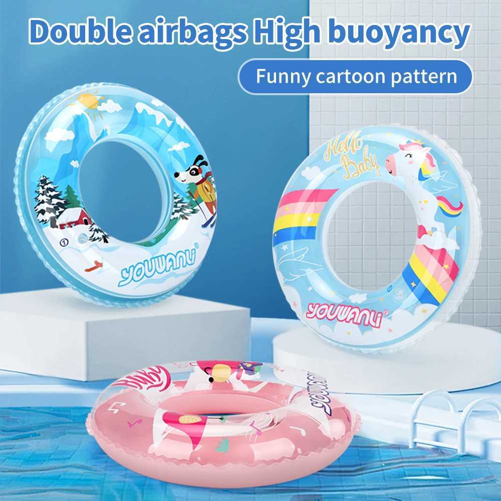 Swimbobo Baby Swimming Thicken Pvc Underarm Ring Inflatable Cartoon Swim Float Child Pool Floating For Summer Toys Z260328
