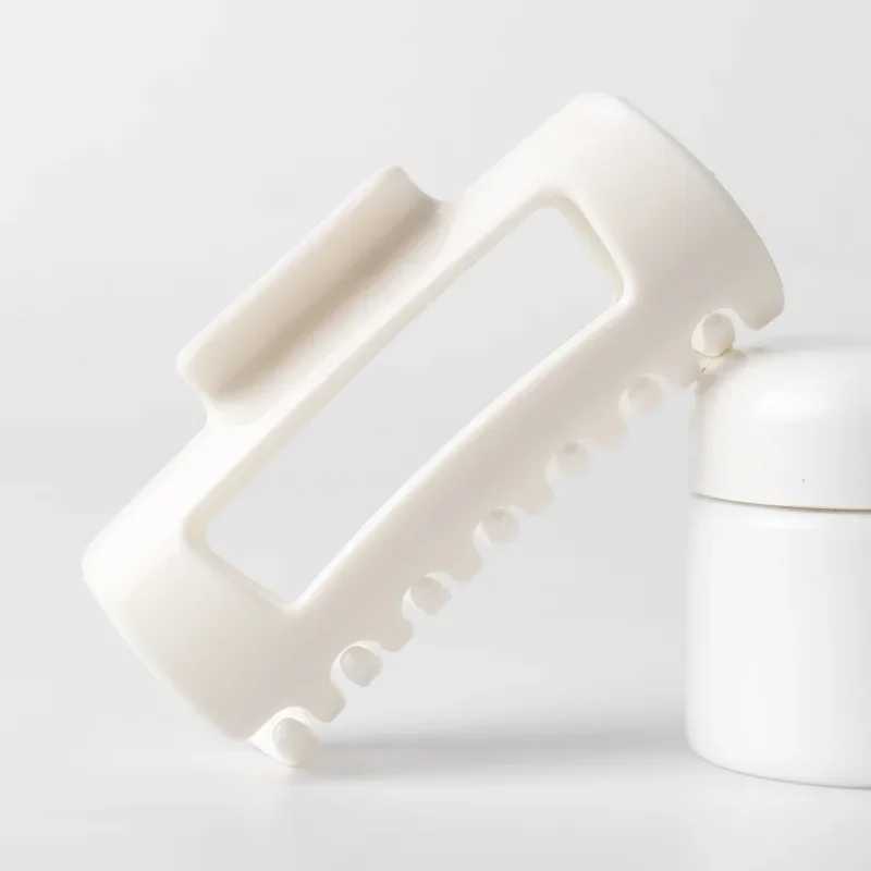 Silicone Flexible Hair Claw Clips Nonslip Large Bendable Claw Clip Soft Hair Grip Hairclips for Thin and Thick H260328